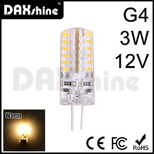 DAXSHINE 48LED G4 3W 12V Warm White 2800-3200K 150-170lm        